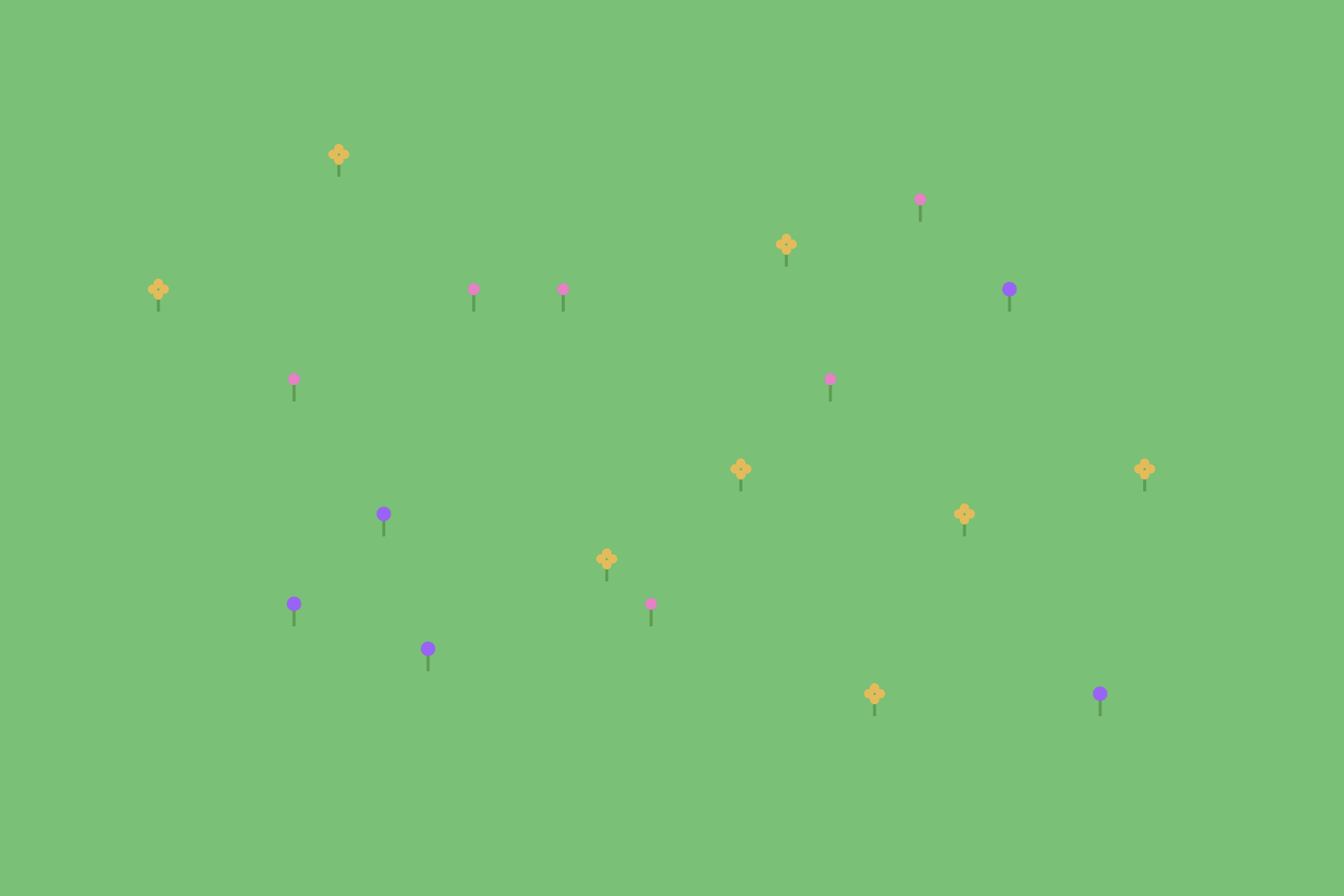 Generative Art - Flower Garden