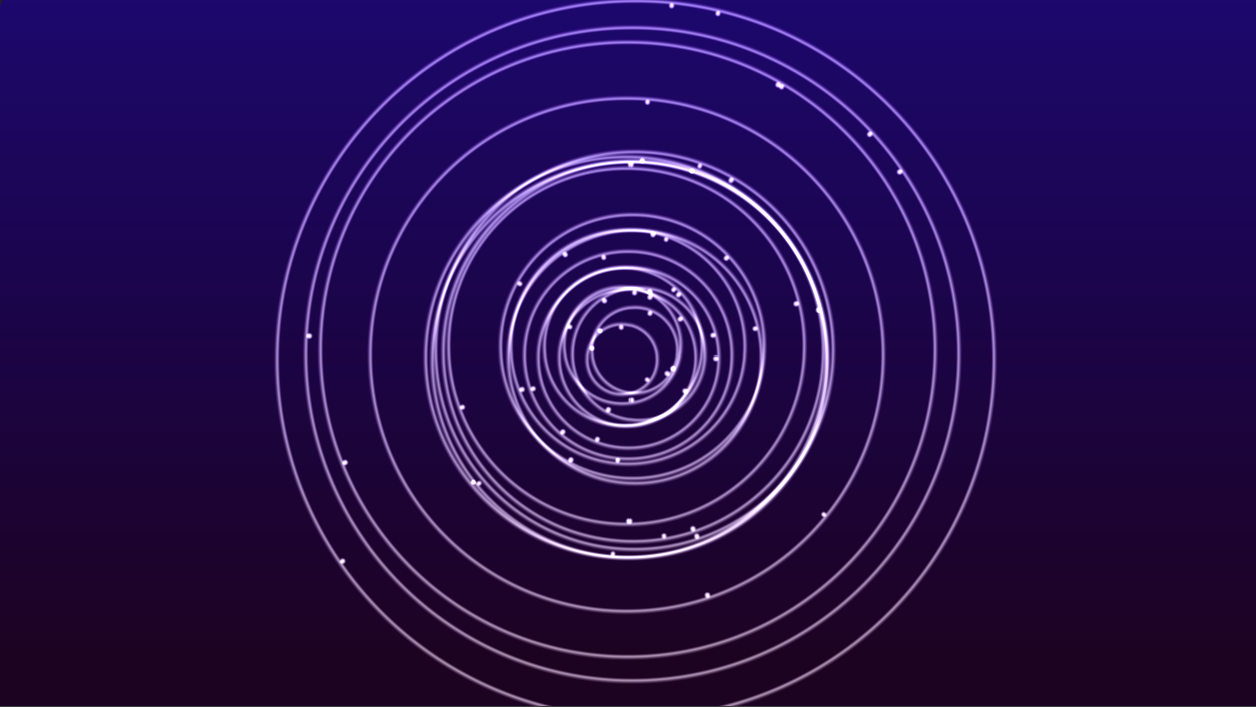 Generative Art - Rings And Planets
